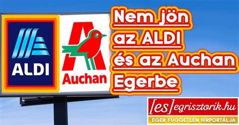 Nem nyit áruházat egyelőre az ALDI és az Auchan .